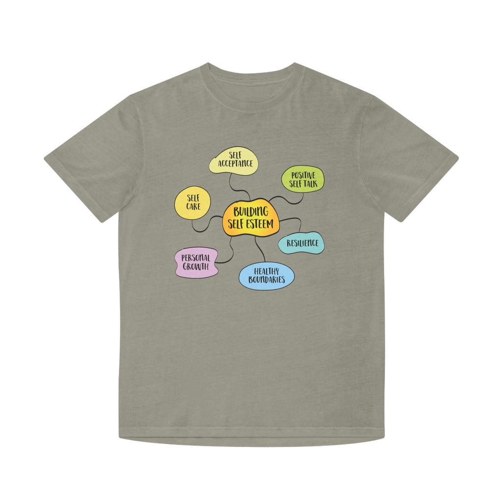 Faded Shirt - Building Self-Esteem Graphic Tee