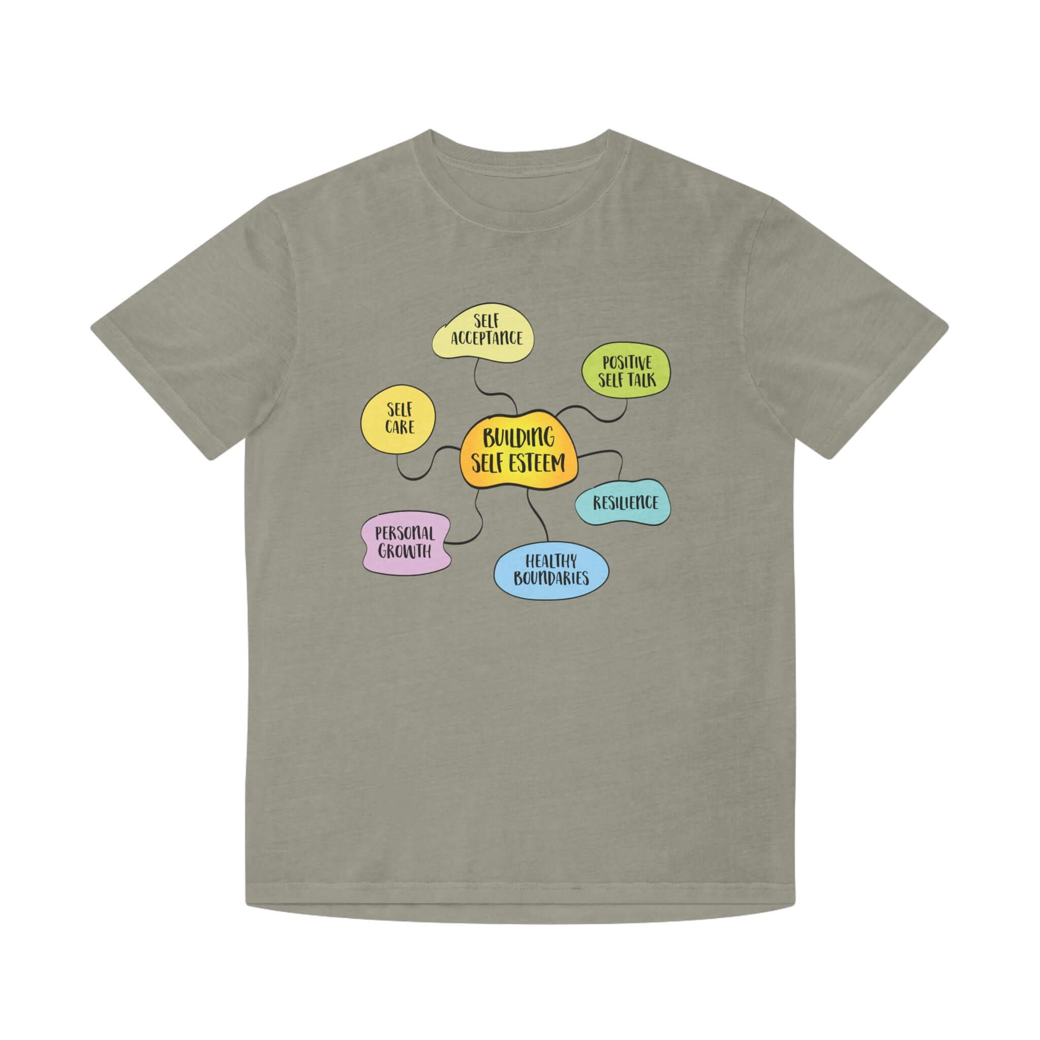 Faded Shirt - Building Self-Esteem Graphic Tee