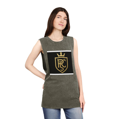 Stylish Unisex Stonewash Tank Top | Casual Summer Wear, Fitness Apparel, Graphic Tee, Beachwear, Gift for Him/Her