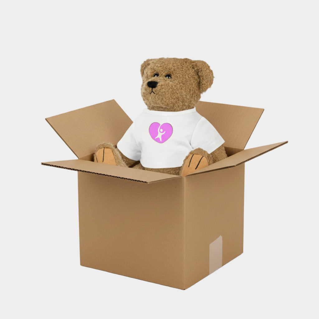 Cute Plush Toy with T-Shirt Printify