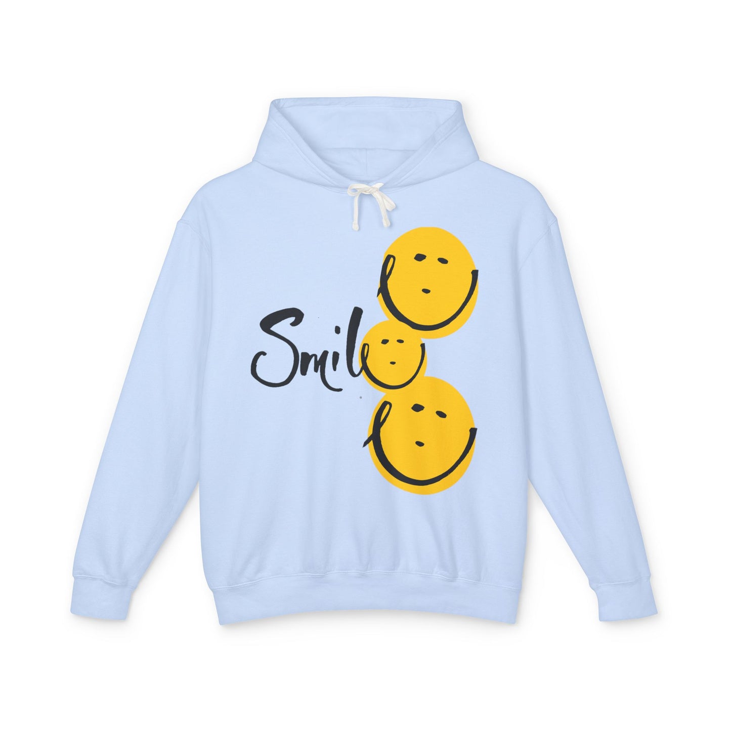 Smile Lightweight Hooded Sweatshirt