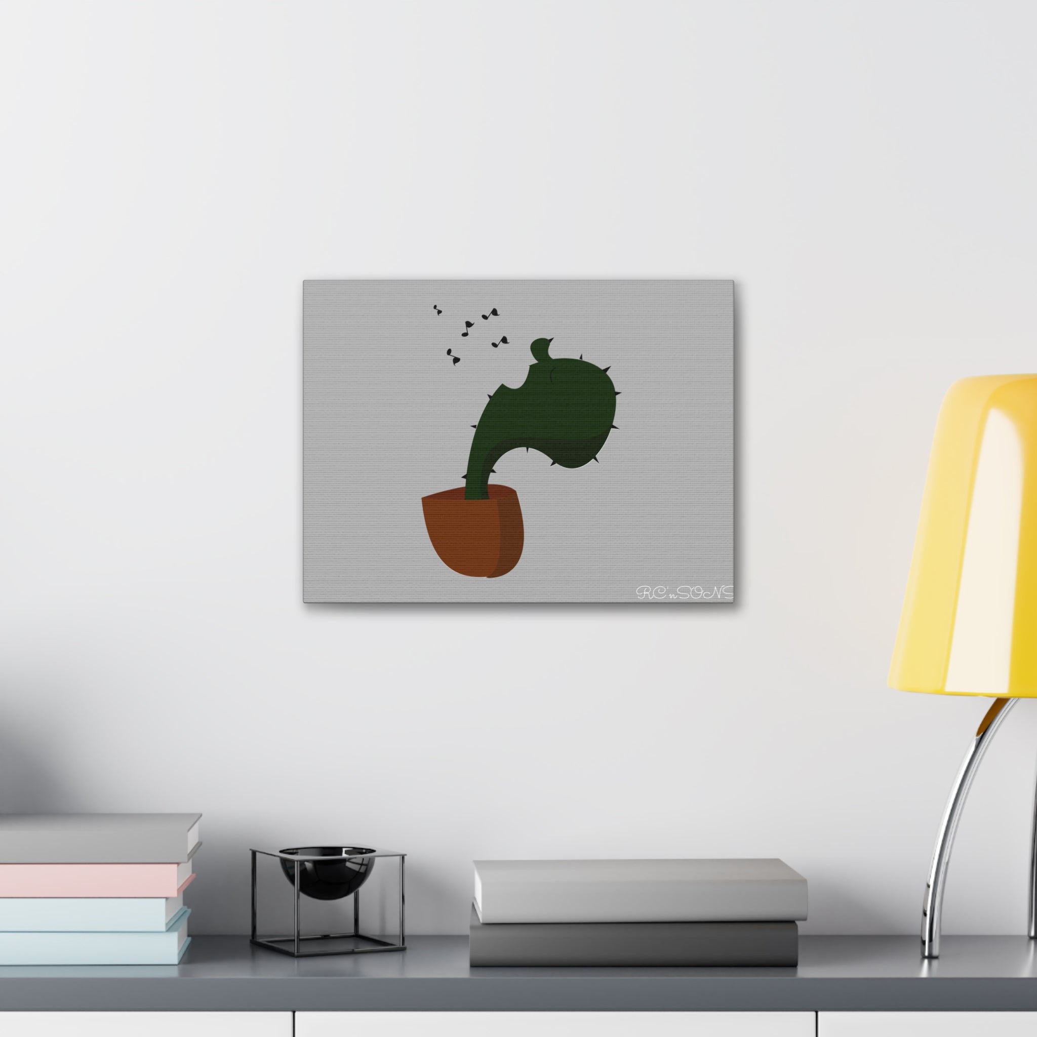 Cactus Design Wall Decor Printify
