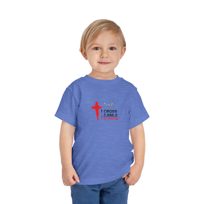 1Cross 3Nails 4Given Toddler Tee Printify