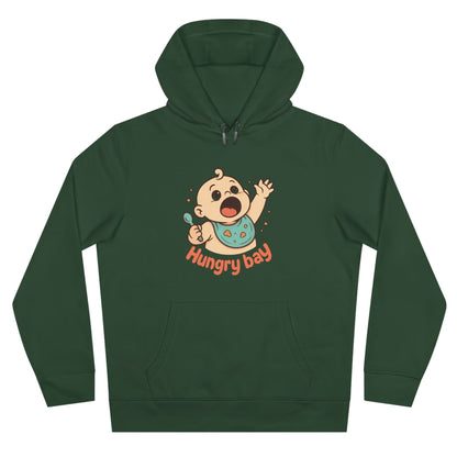 Cute Baby Feeding Hoodie Printify