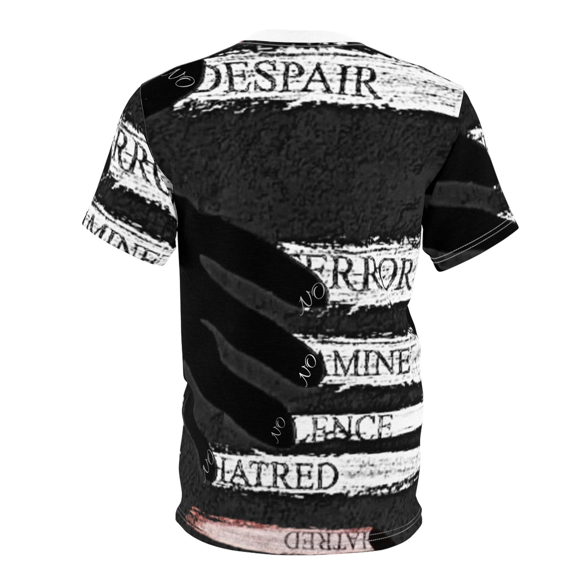 Emotional Statement Tee: Unisex Cut & Sew AOP Shirt | Expressive Graphic Tee for Casual Wear, Unique Gift for Holidays, Motivational [...] Printify