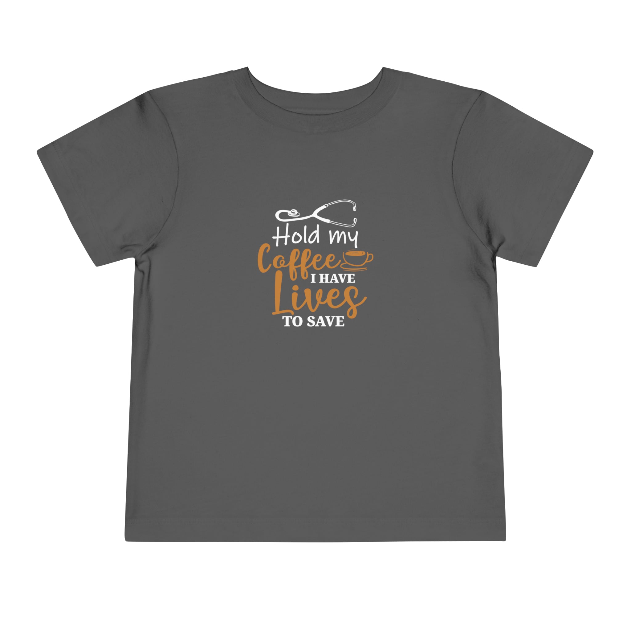 T-shirt pour tout-petits Hold My Coffee 