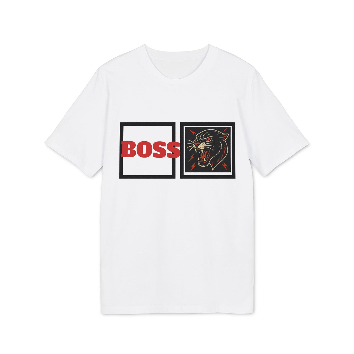 Boss Panther Unisex T-Shirt, Motivational Tee, Casual Outfit, Gift for Creators, Streetwear Style, Everyday Fashion Printify