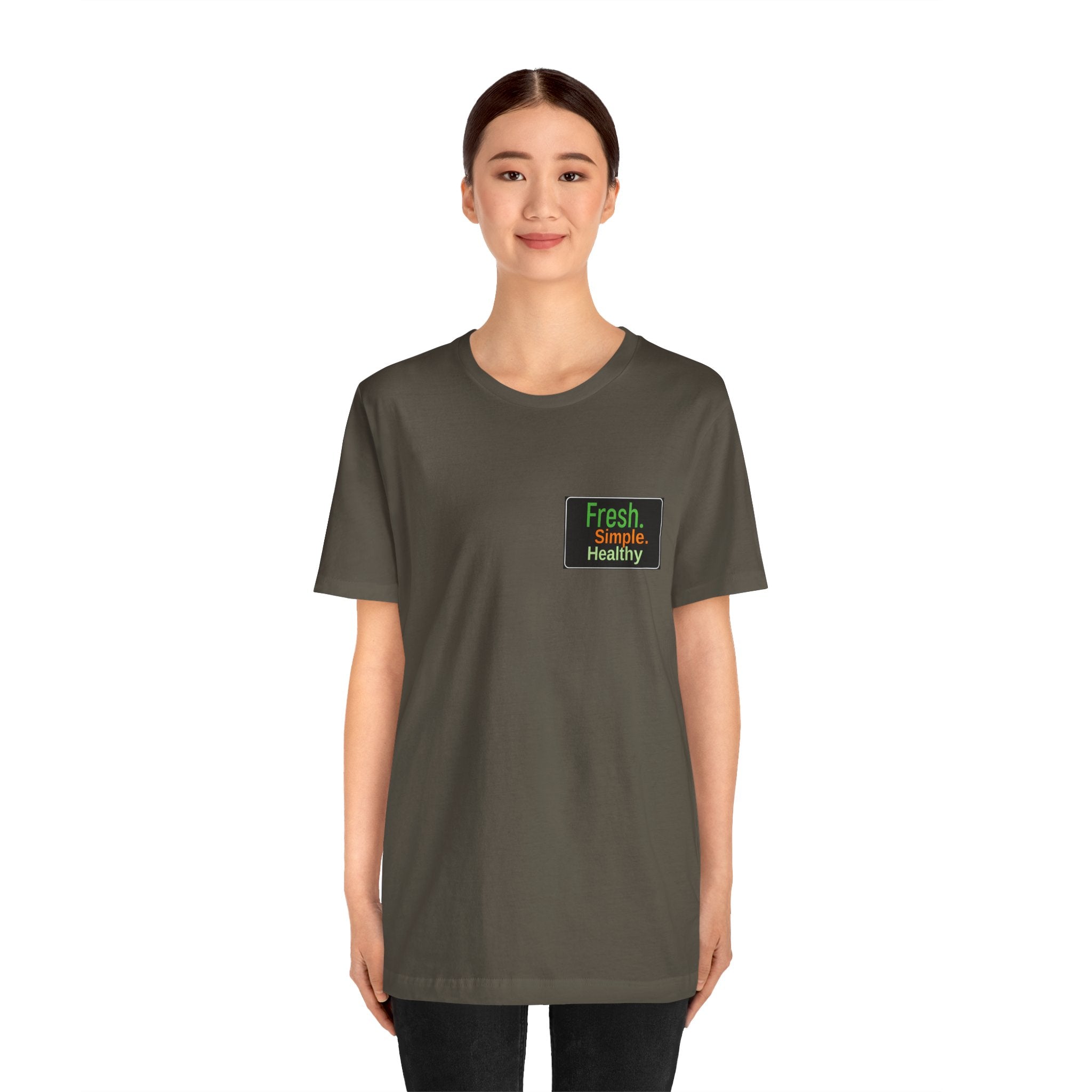 Unisex Fresh Healthy Short Sleeve Tee