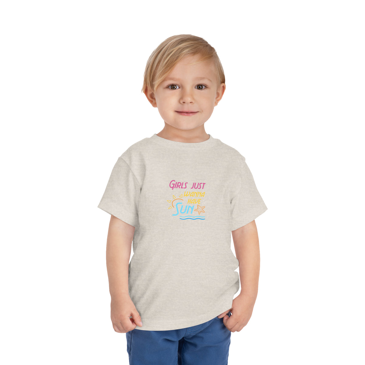 T-shirt pour tout-petits Les filles veulent juste avoir du soleil 