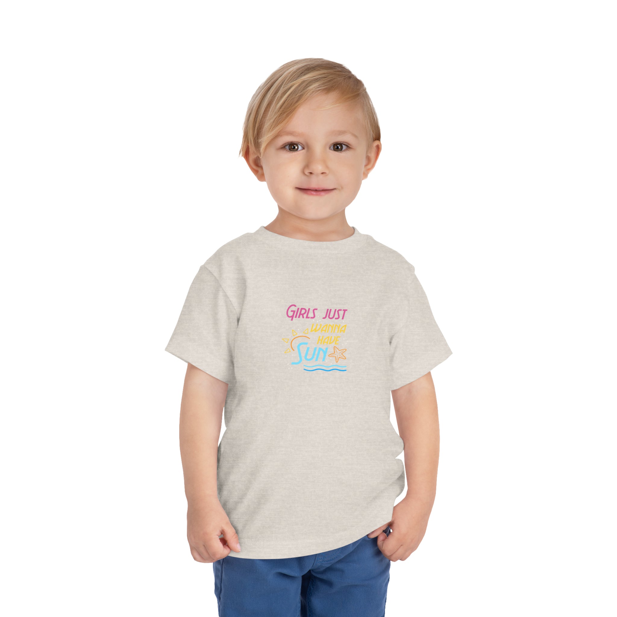 T-shirt pour tout-petits Les filles veulent juste avoir du soleil 