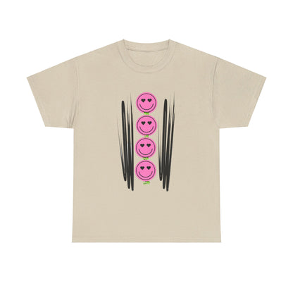 RCNSONS Unisex Heavy Cotton Smileys Tee