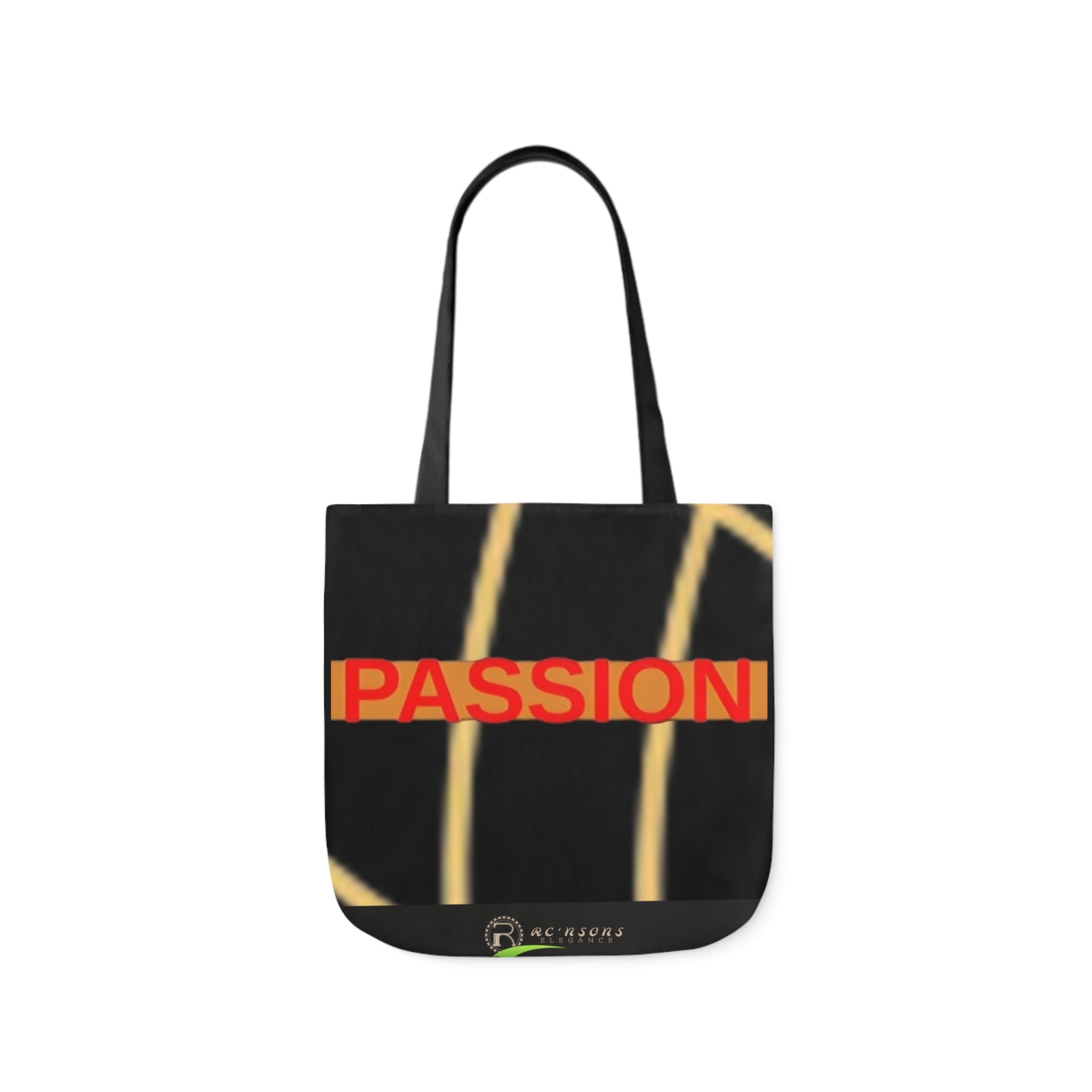 Passion Canvas Tote Bag, 5-Color Straps