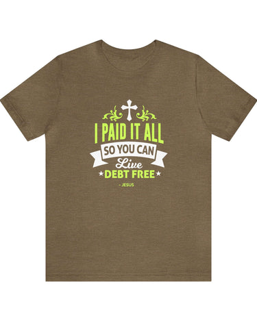 I Paid It All Unisex Tee - RC’nSONS