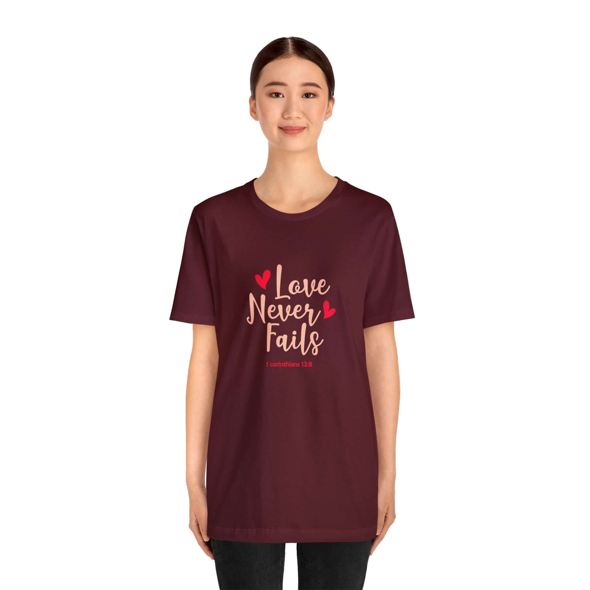 Love Never Fails Unisex Tee - RC’nSONS
