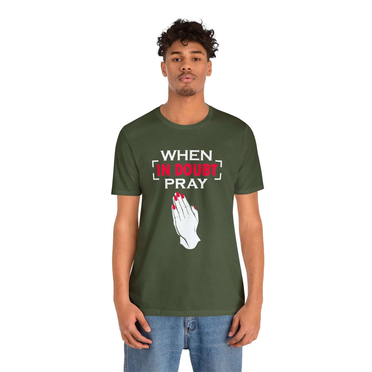 When In Doubt Pray Unisex Tee - RC’nSONS