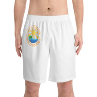 Men's Elastic Beach Shorts (AOP)