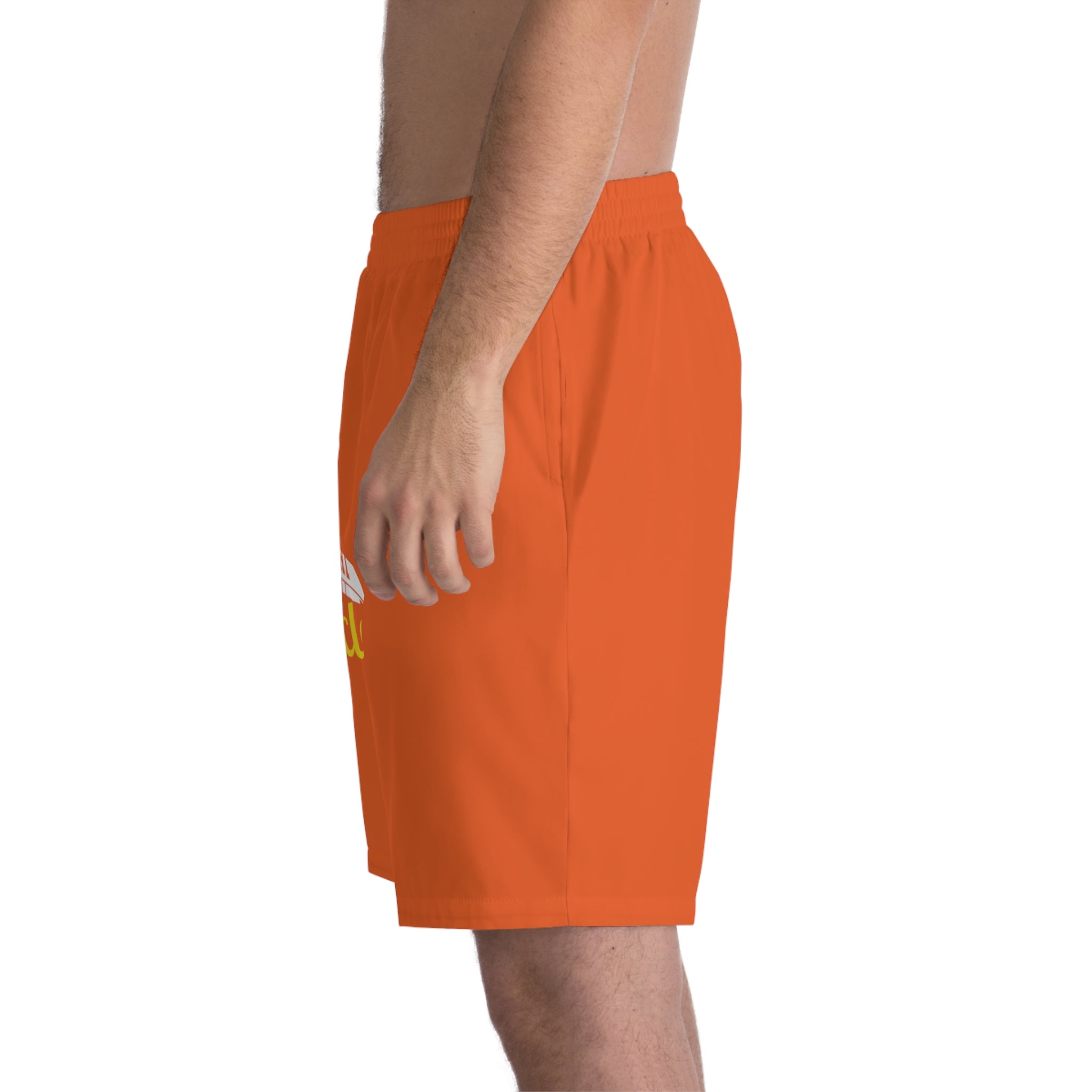 Men's Elastic Beach Shorts (AOP)