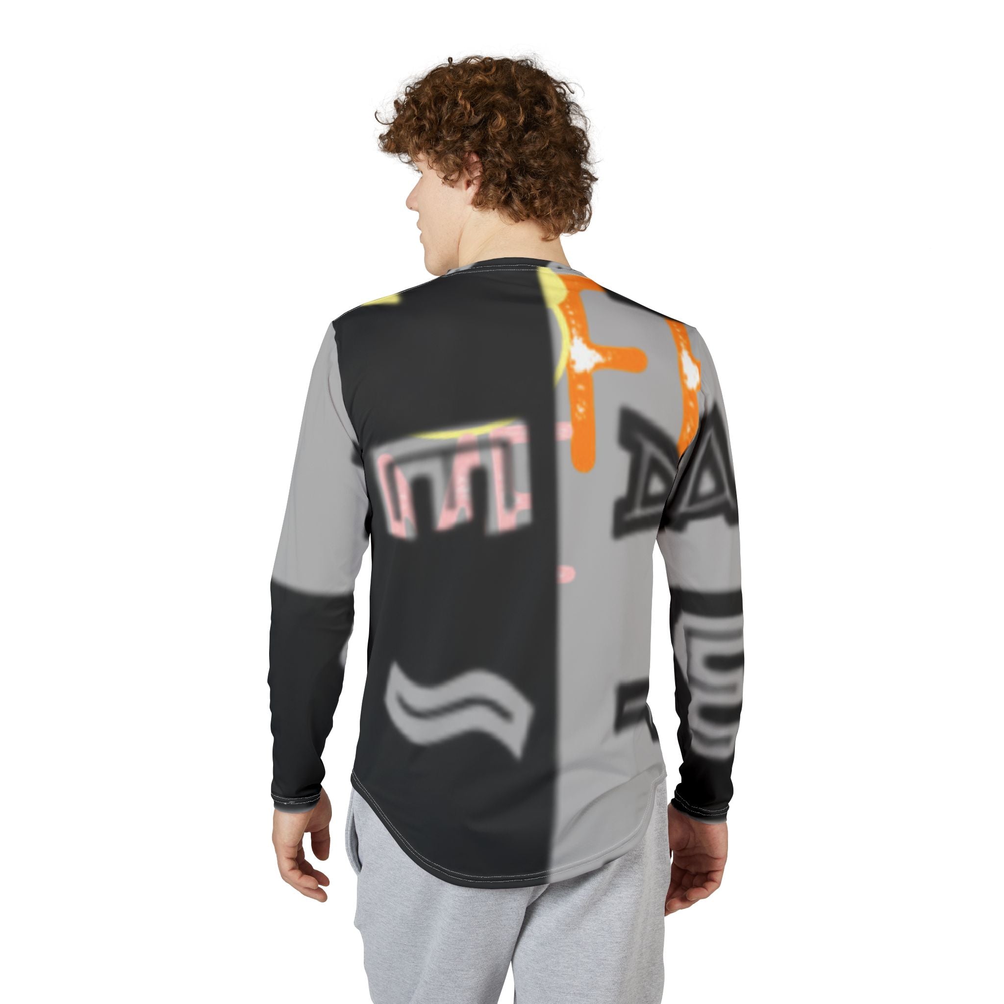 Men's UV Protection Long Sleeve Shirt - Stylish Sun-Guard Tee for Outdoor Adventures