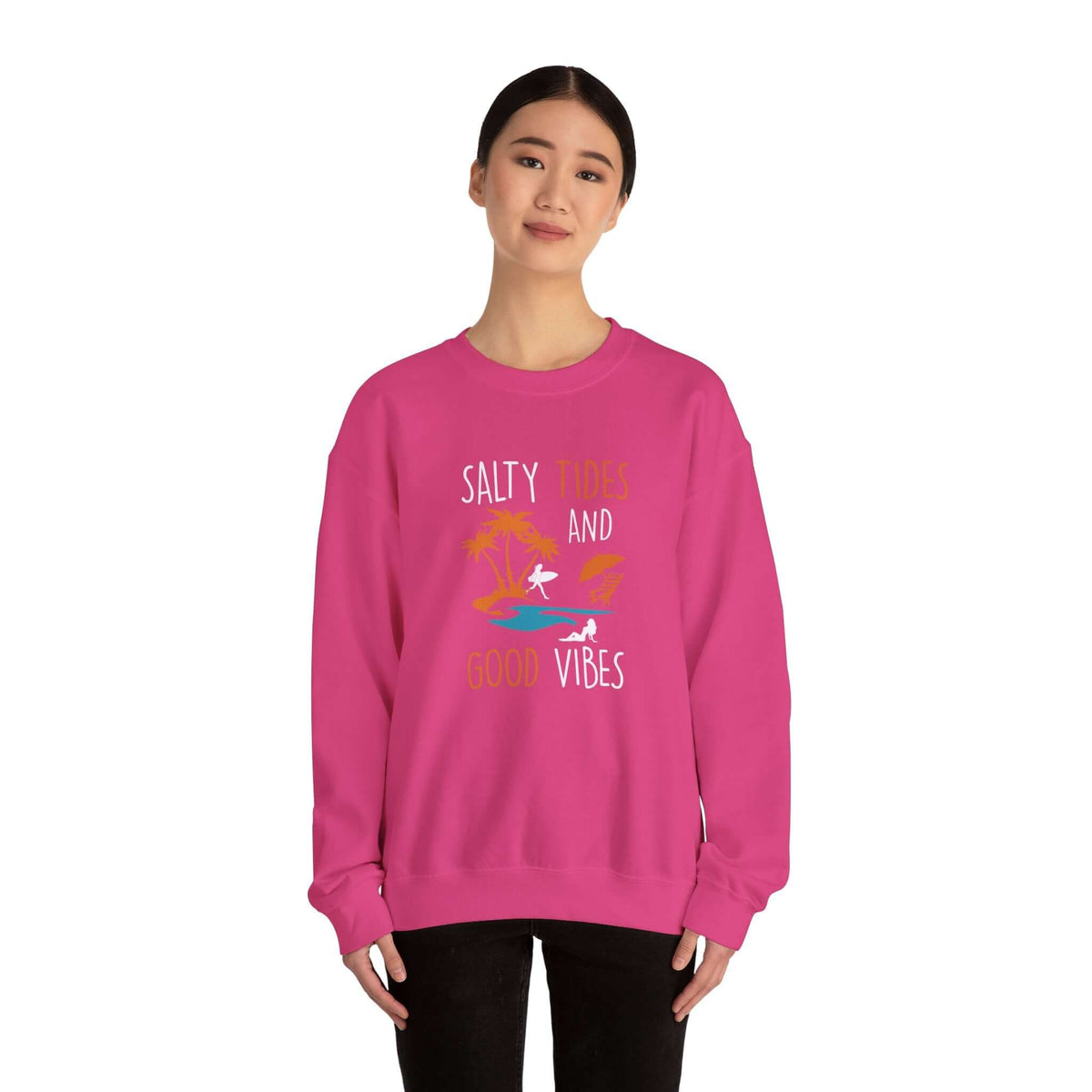 Salty Tides And Good Vibes Unisex Sweatshirt - RC’nSONS