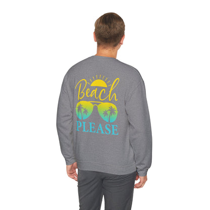 Sweat-shirt unisexe Beach Please 