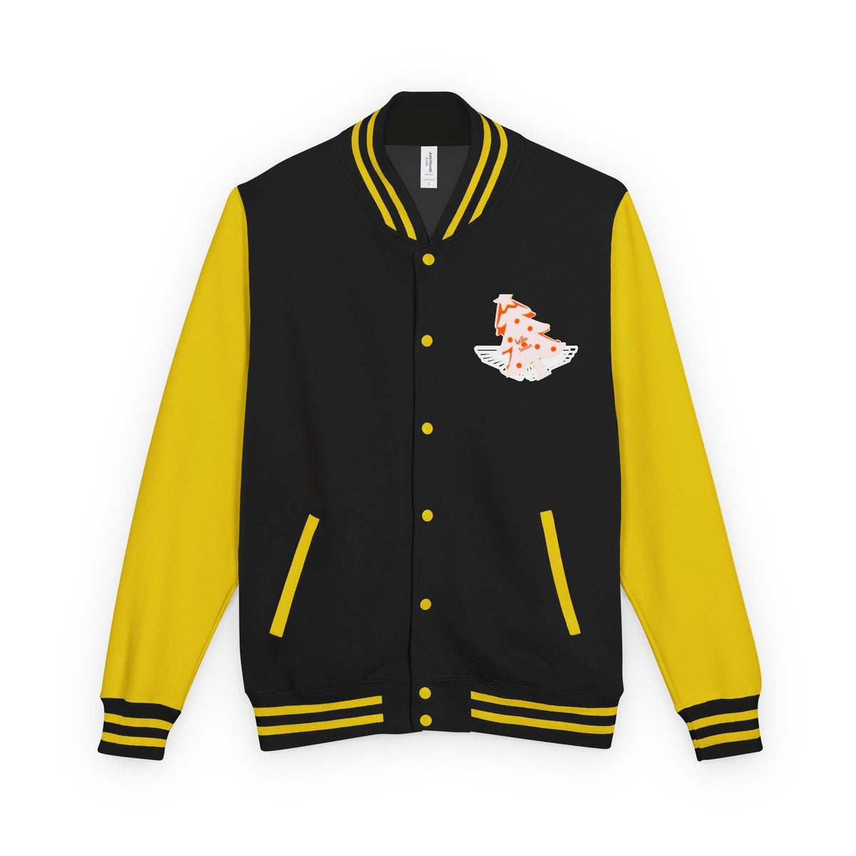 Letterman Jacket - 'hello santa' Design Printify