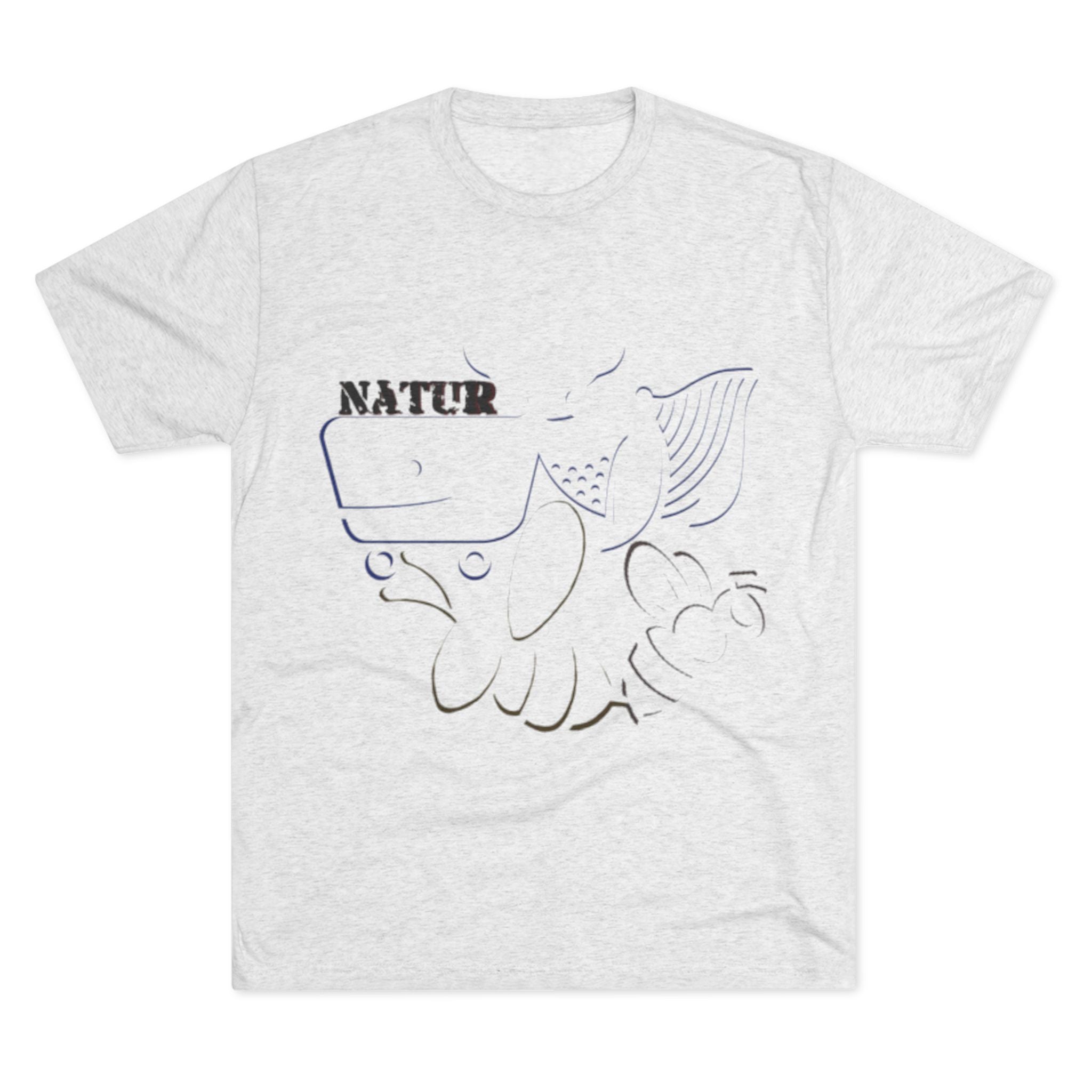 Nature Inspired Tee - Unisex Tri-Blend Crew Tee