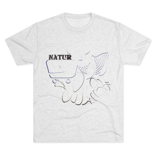 Nature Inspired Tee - Unisex Tri-Blend Crew Tee