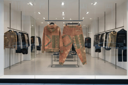 Aztec Patchwork Joggers — Rustic Boho Athletic Sweatpants