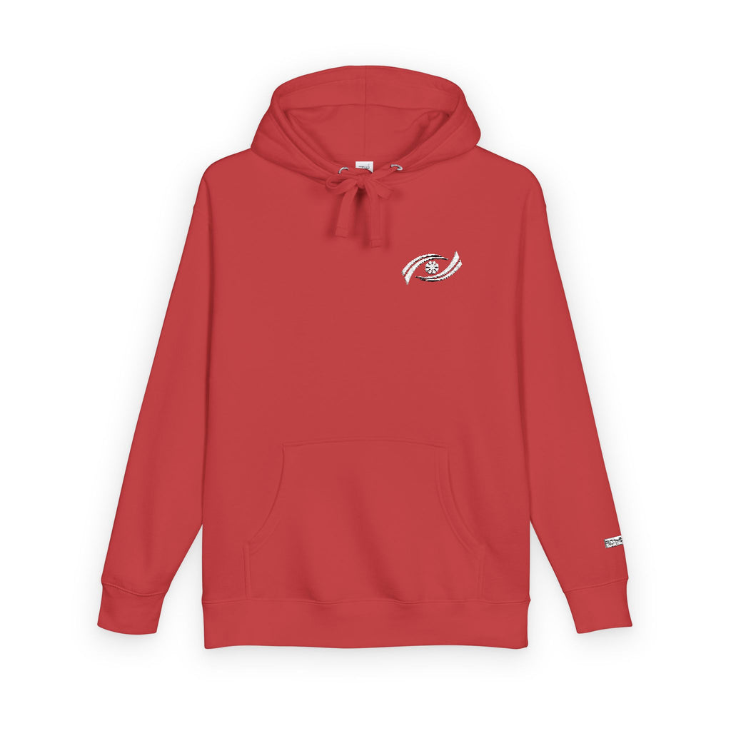 Cozy Unisex Fleece Hoodie with Artistic Design, Casual Wear, Gift for Him/Her, Fall Fashion, Everyday Comfort