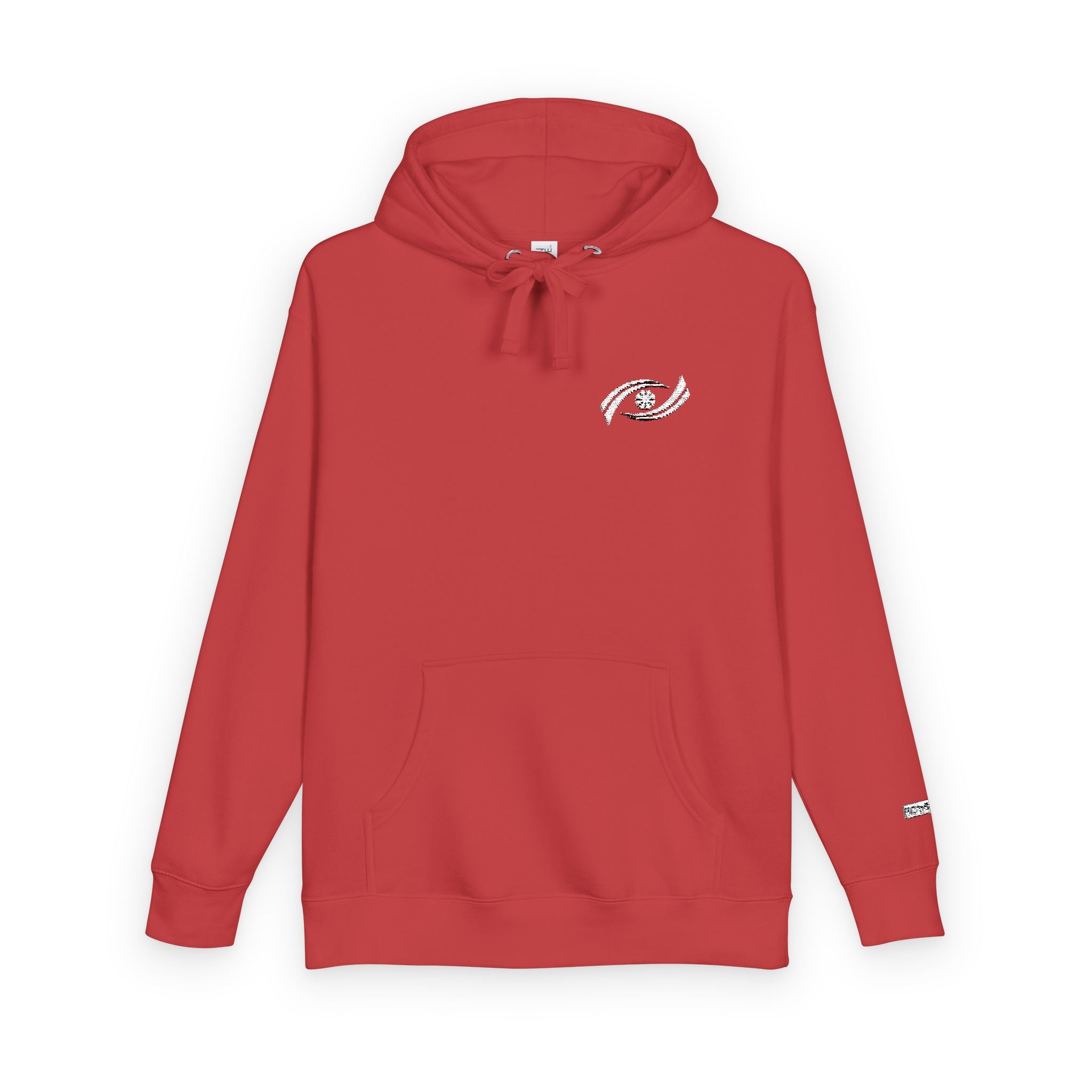 Cozy Unisex Fleece Hoodie with Artistic Design, Casual Wear, Gift for Him/Her, Fall Fashion, Everyday Comfort