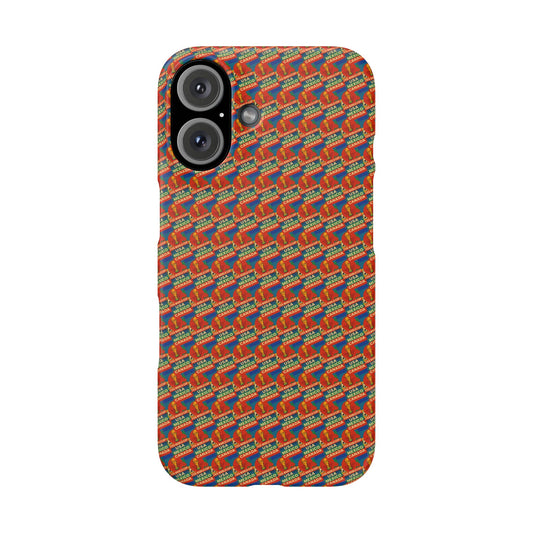 Vibrant Geometric Snap Case for Phone, Stylish Phone Cover, Unique Cell Phone Accessory, Protective Case, Colorful Gift Idea