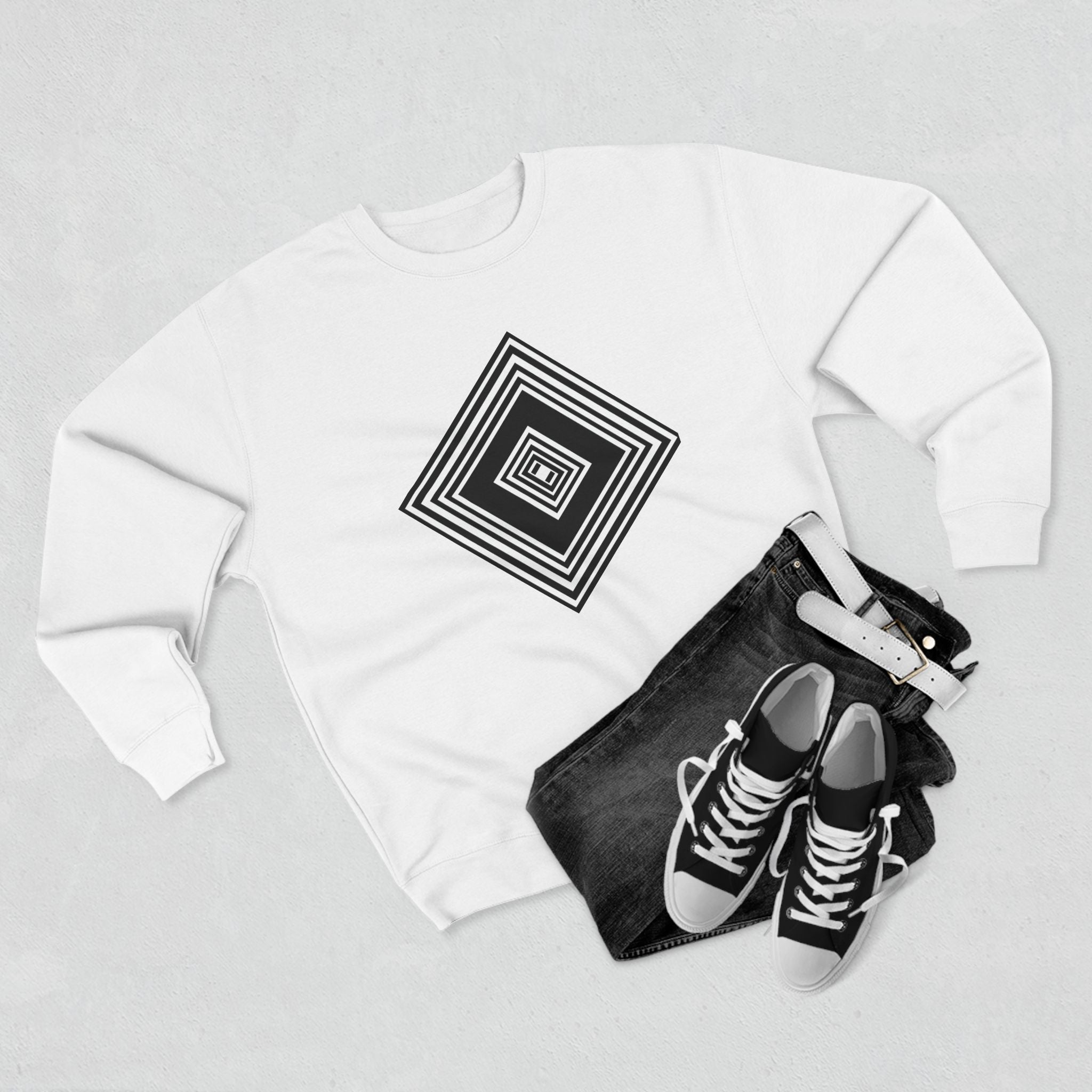 Quadrat Unisex Sweatshirt