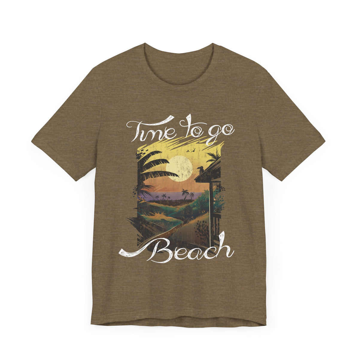 Il est temps d’aller à la plage Tee-shirt unisexe 
