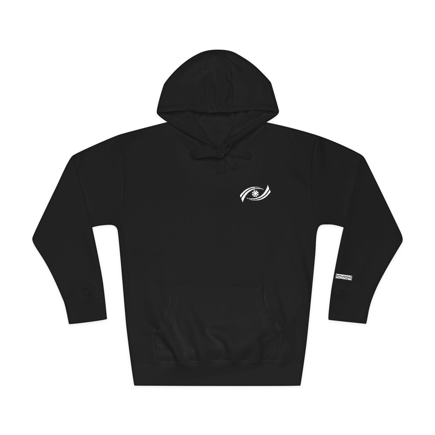 Cozy Unisex Fleece Hoodie with Artistic Design, Casual Wear, Gift for Him/Her, Fall Fashion, Everyday Comfort Printify