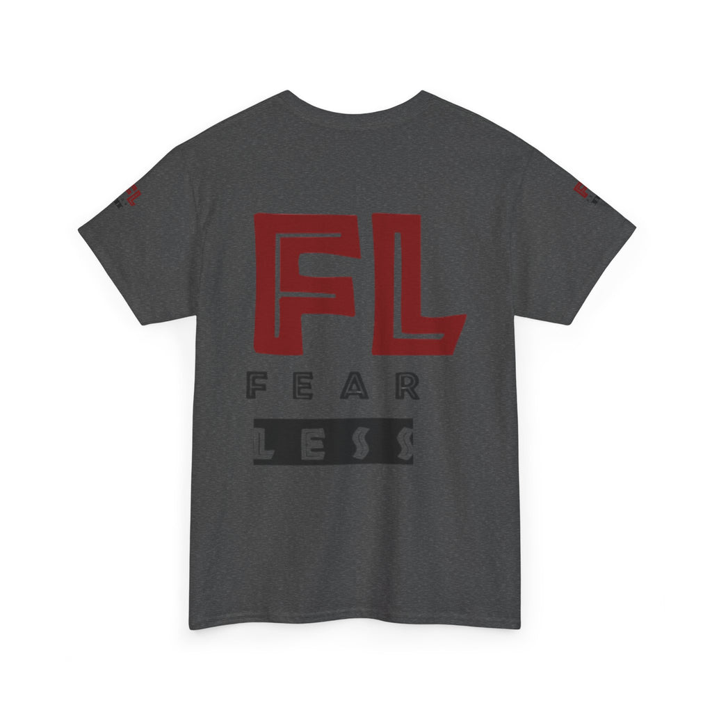 Fearless Graphic Unisex Heavy Cotton Tee - Bold Statement Shirt