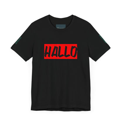 Funny Hallo Graphic Tee for Casual Vibes