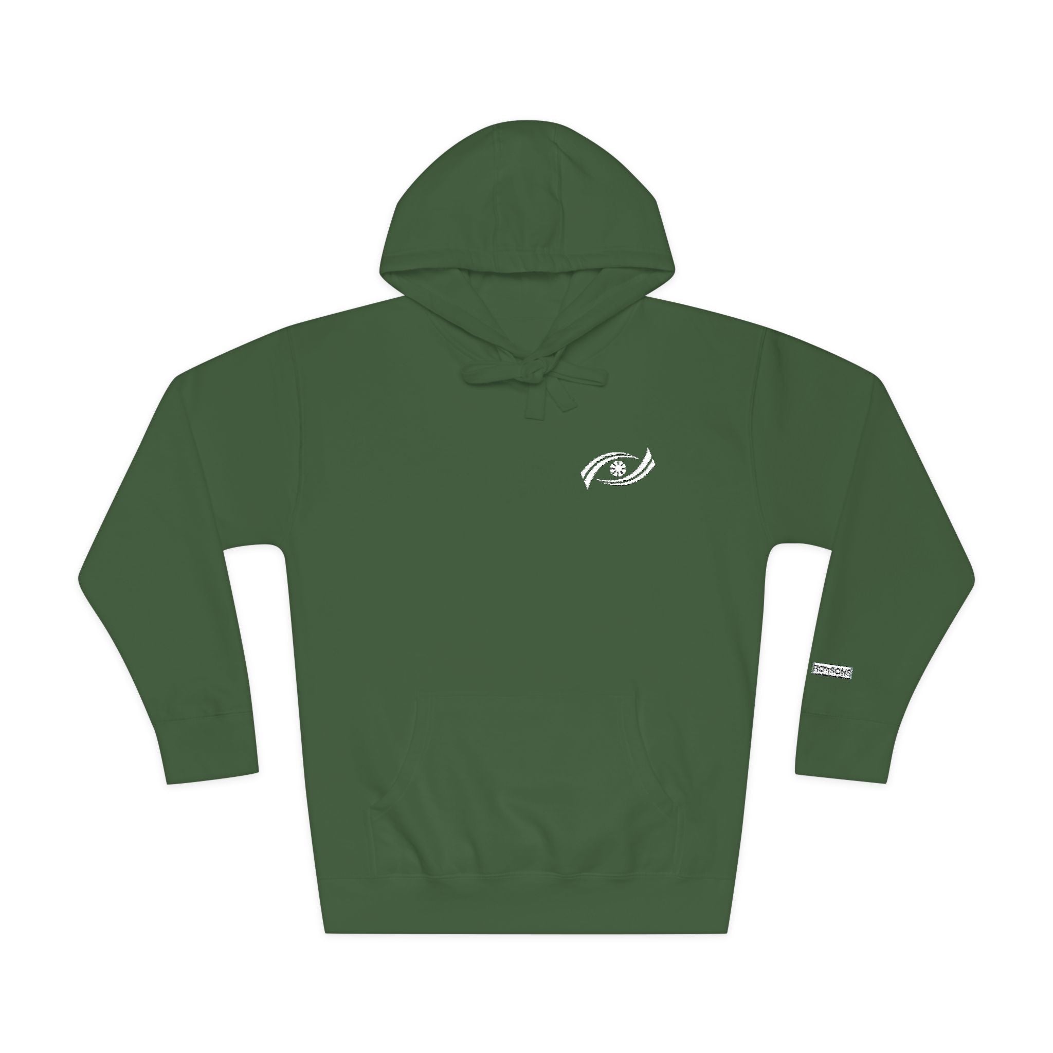 Cozy Unisex Fleece Hoodie with Artistic Design, Casual Wear, Gift for Him/Her, Fall Fashion, Everyday Comfort Printify