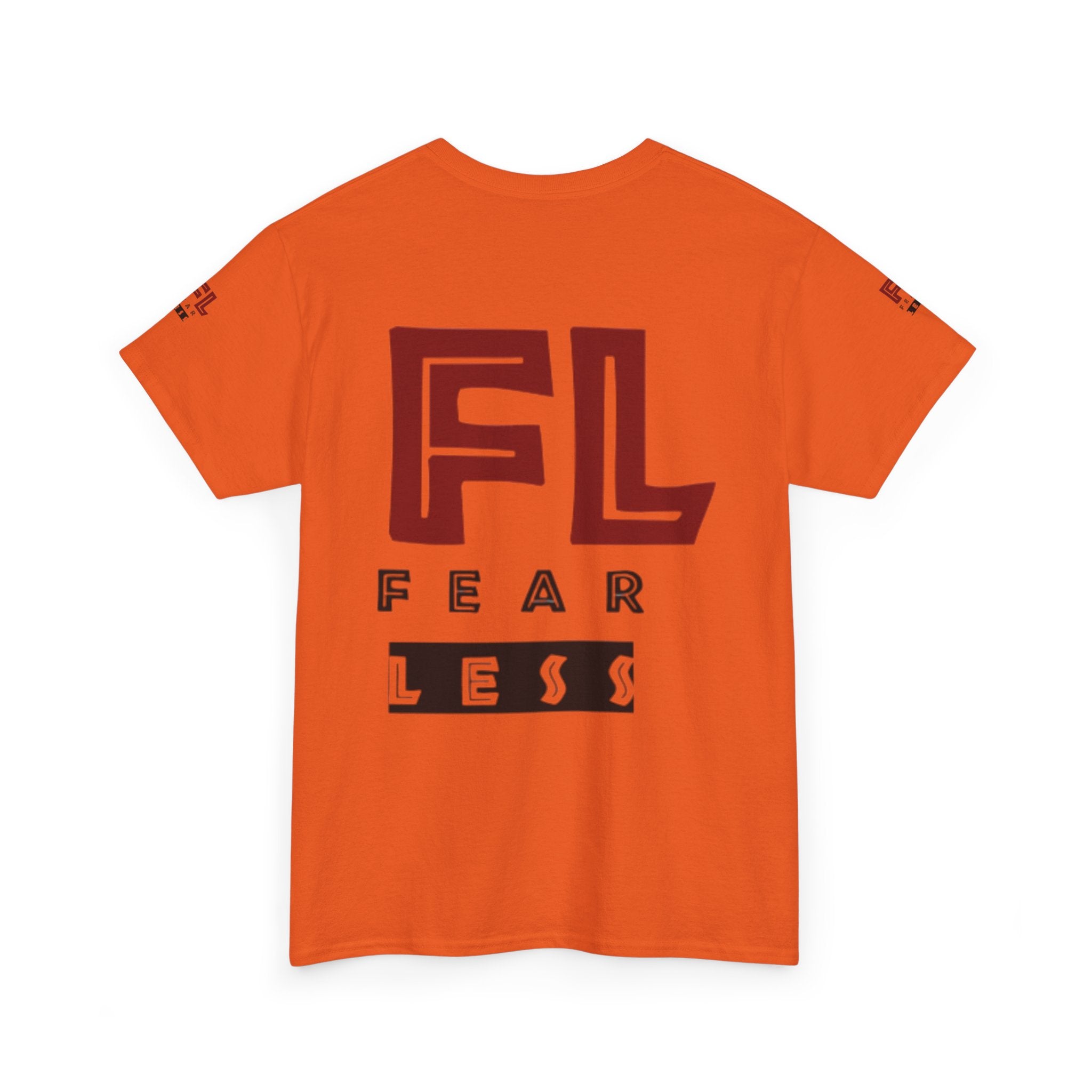 Fearless Graphic Unisex Heavy Cotton Tee - Bold Statement Shirt