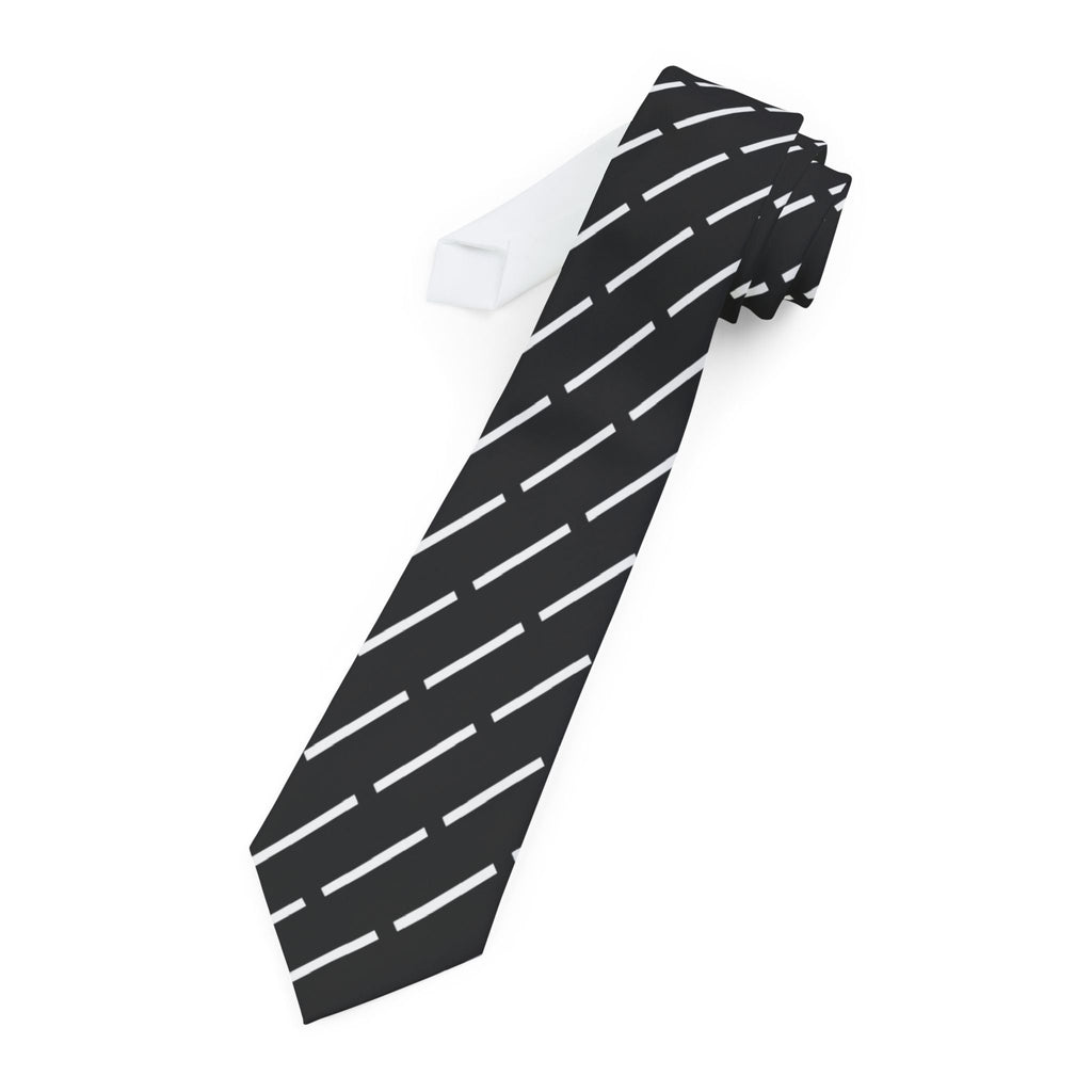 Bold Stripe Necktie for Men, Classic Fashion, Gift for Dad, Wedding Accessory, Formal Wear, Holiday Celebration Printify
