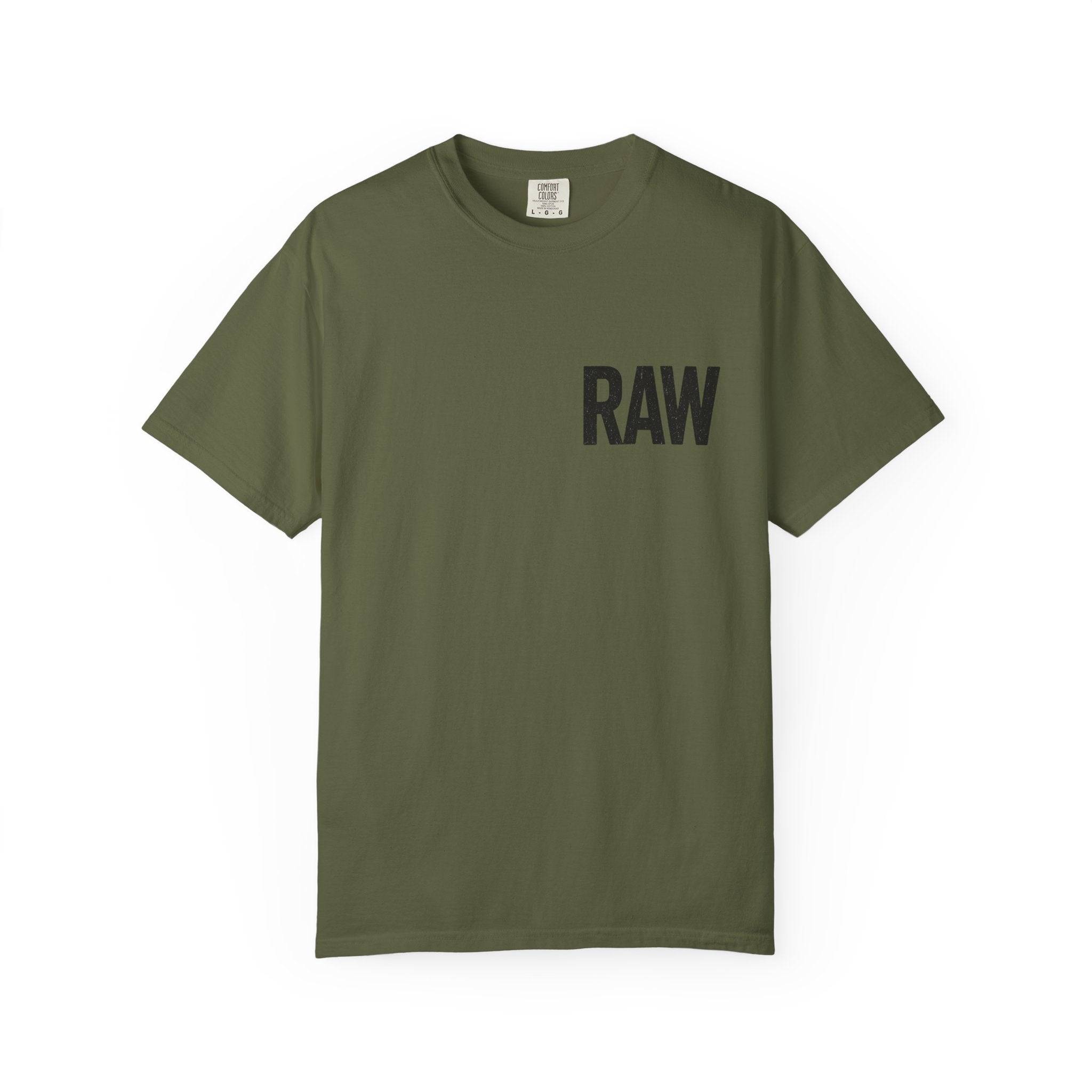 Garment-Dyed T-shirt RAW Design Printify