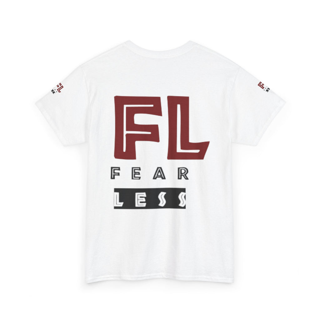 Fearless Graphic Unisex Heavy Cotton Tee - Bold Statement Shirt