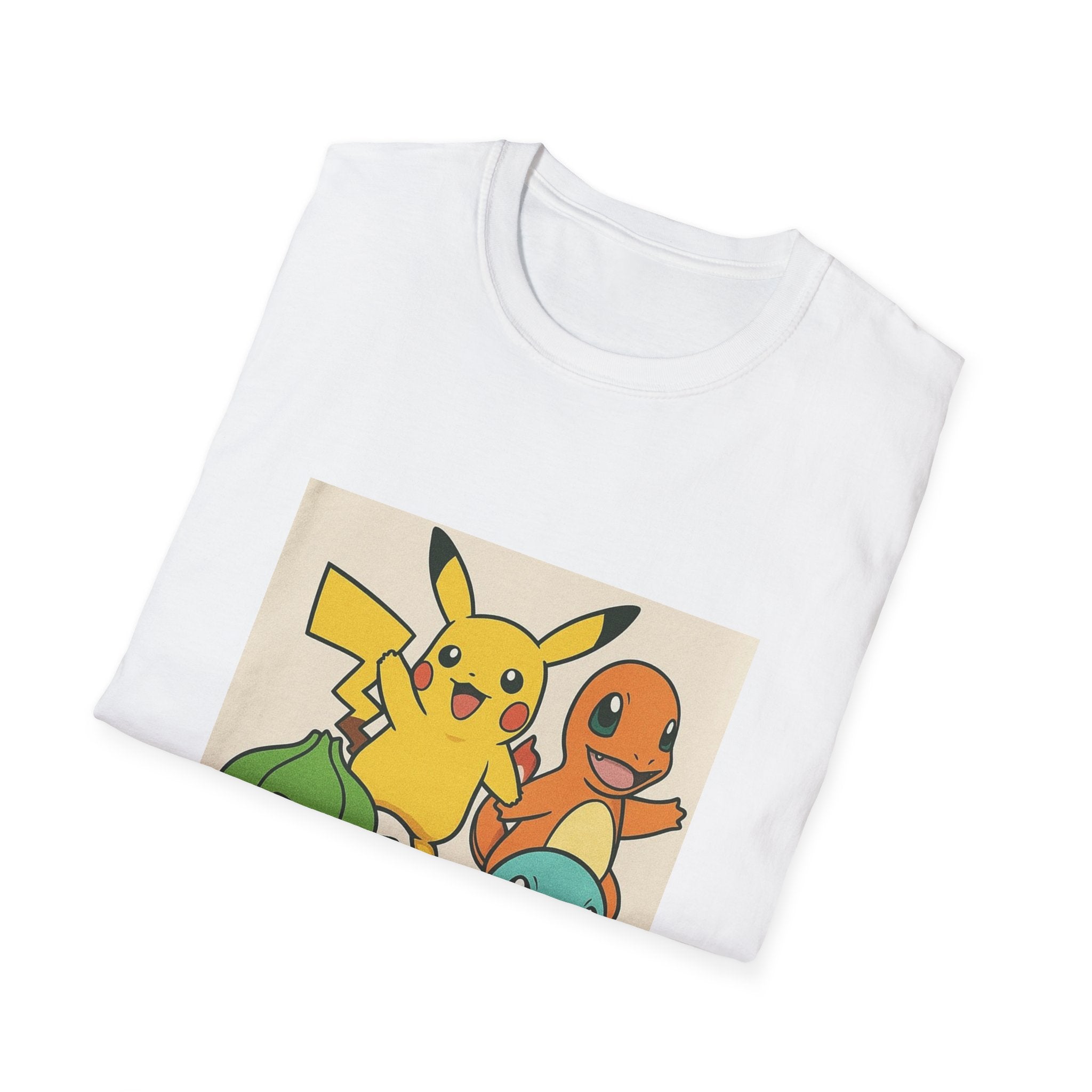 Colorful Play Graphic T-Shirt, Cute Casual Tee, Gamer Gift, Birthday Present, Unisex Style, Cartoon Apparel