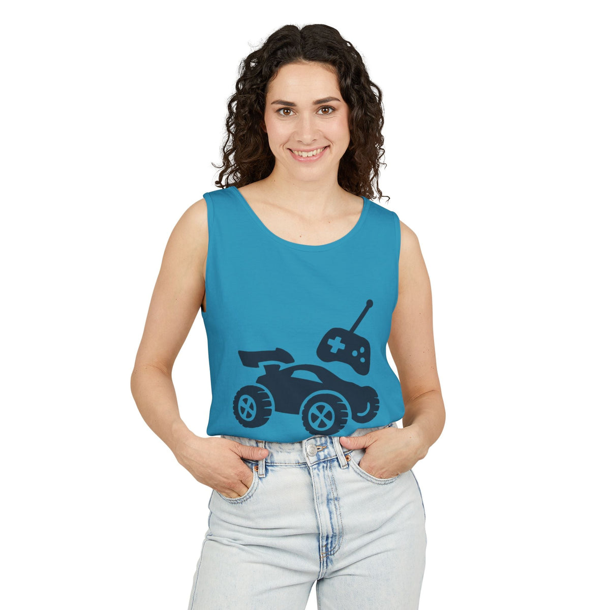 Gaming-Themed Unisex Tank Top | Comfortable, Stylish, Gift for Gamers, Perfect for Summer, Casual Wear, Gaming Events Printify