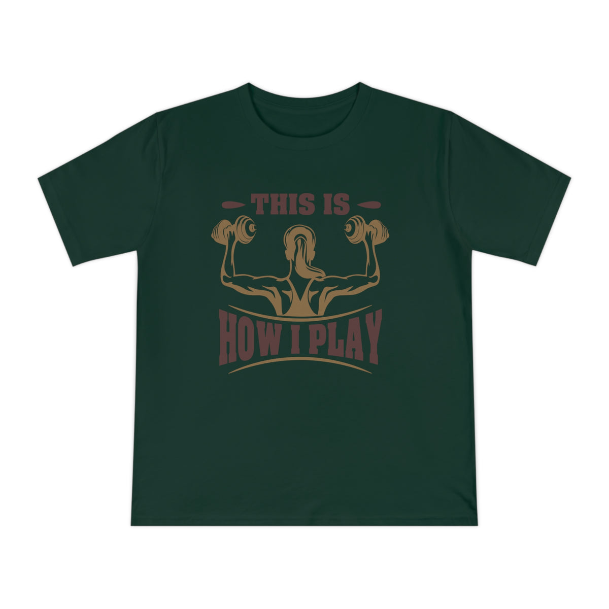 Rcnsons Unisex Classic Jersey 'Play' T-shirt