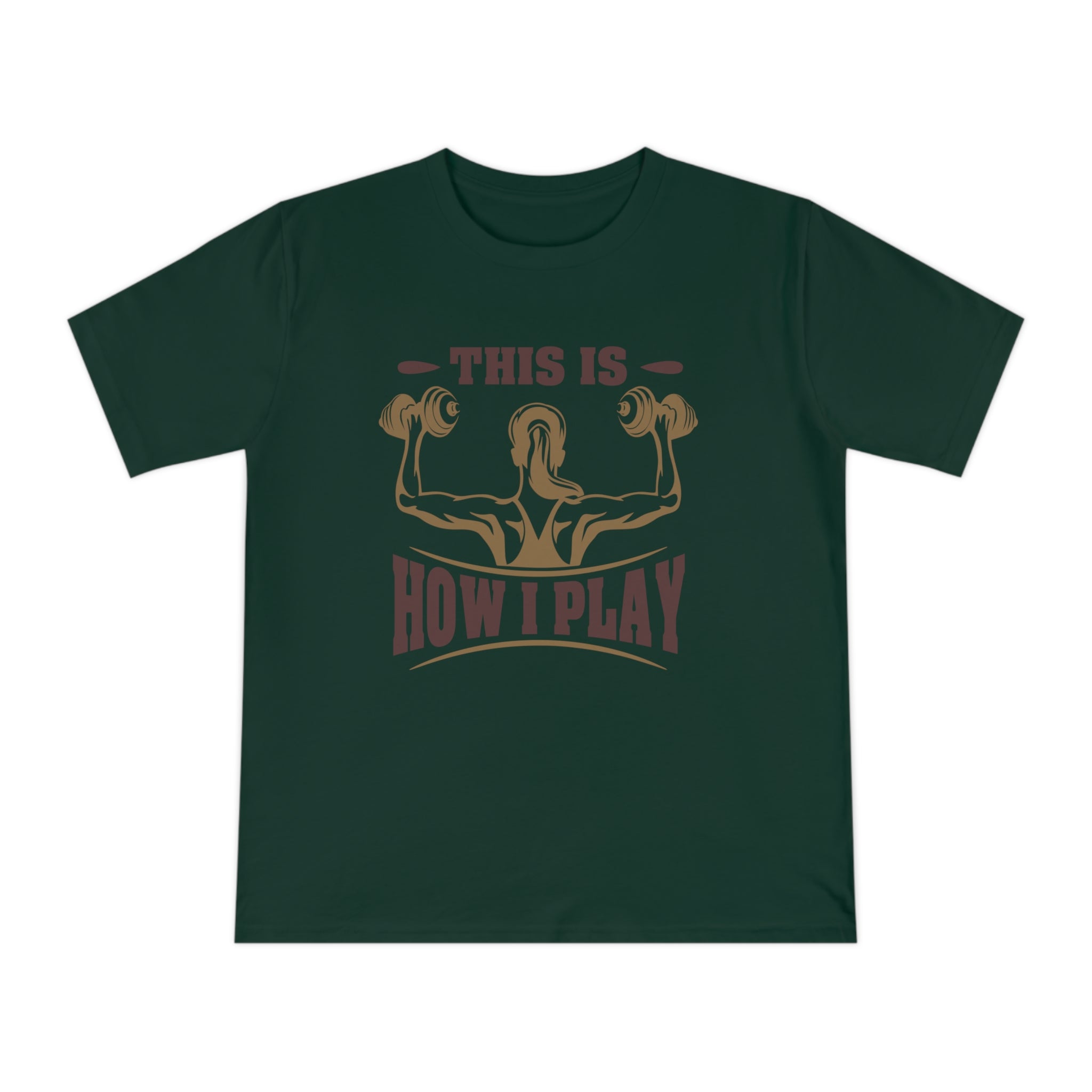 Rcnsons Unisex Classic Jersey 'Play' T-shirt