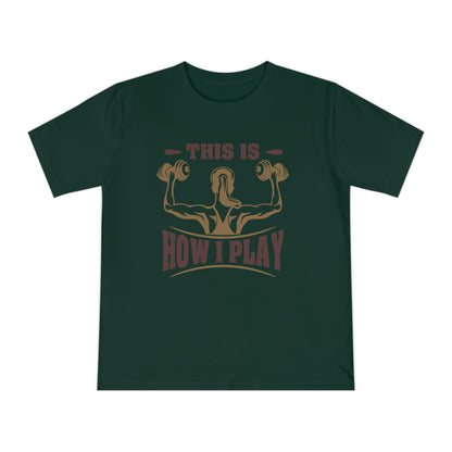 Rcnsons Unisex Classic Jersey 'Play' T-shirt