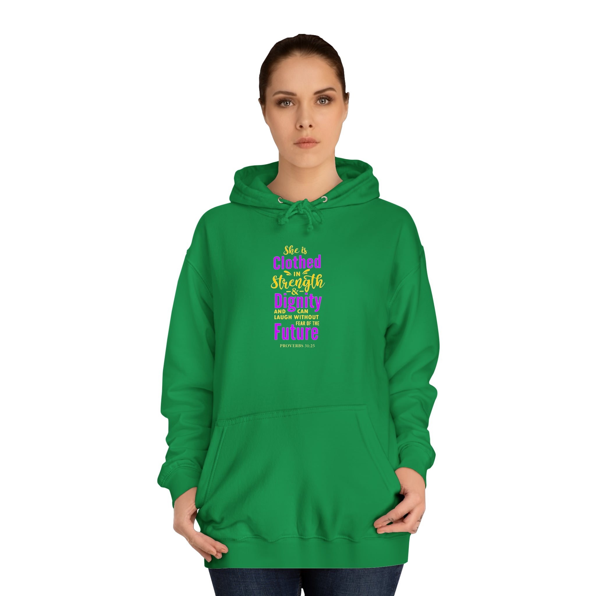 She Is Clothed In Strength Unisex Hoodie