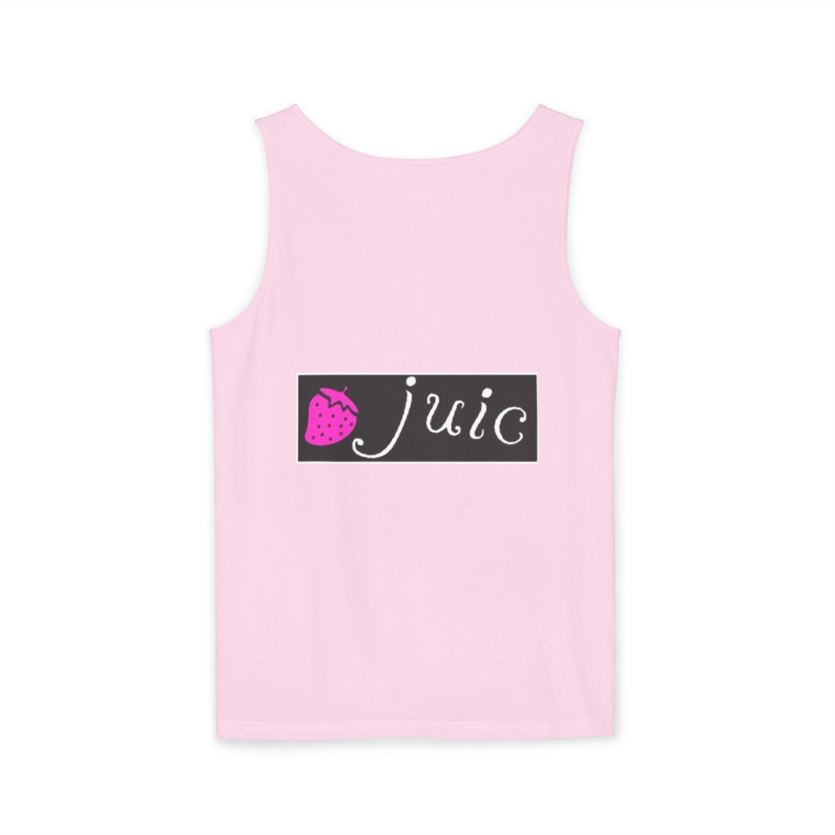 Juice-Themed Unisex Tank Top, Perfect for Summer Outings, Pool Parties, and Fruit Lovers