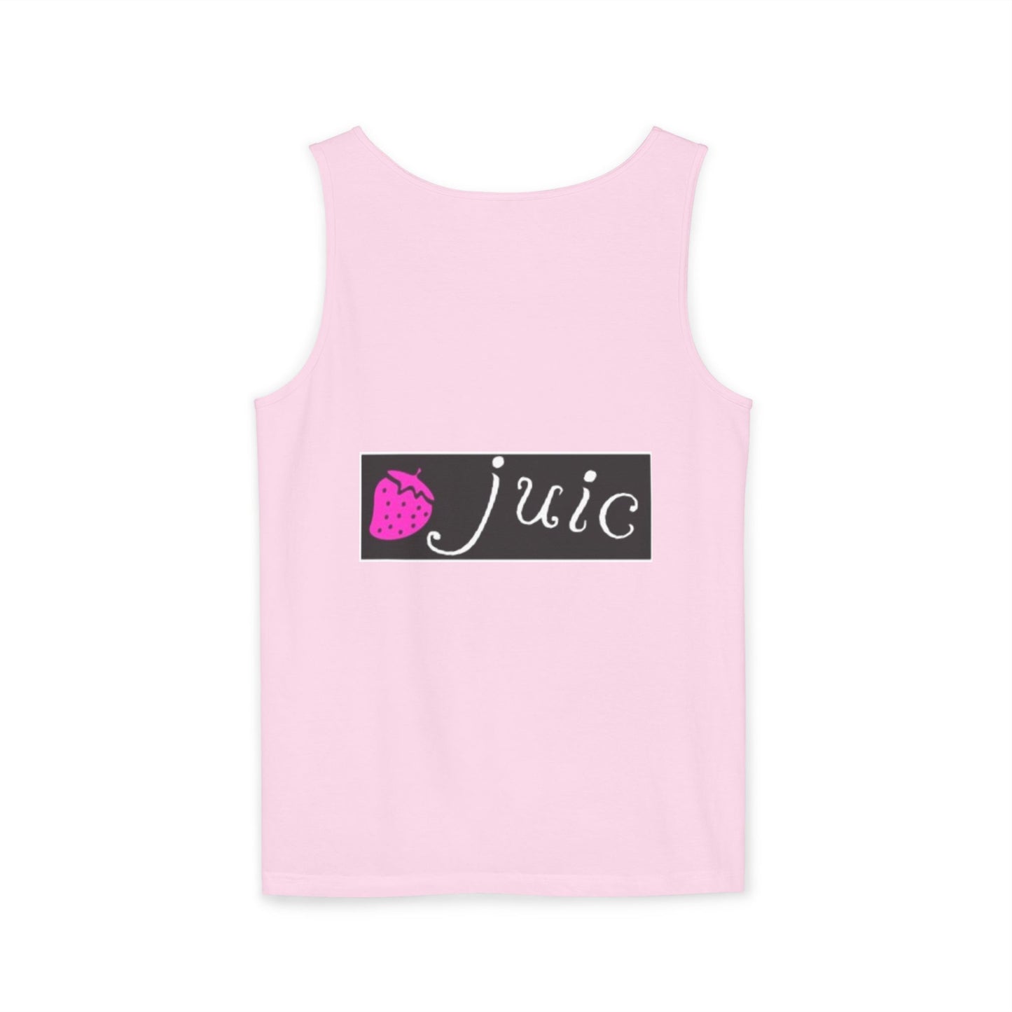 Juice-Themed Unisex Tank Top, Perfect for Summer Outings, Pool Parties, and Fruit Lovers