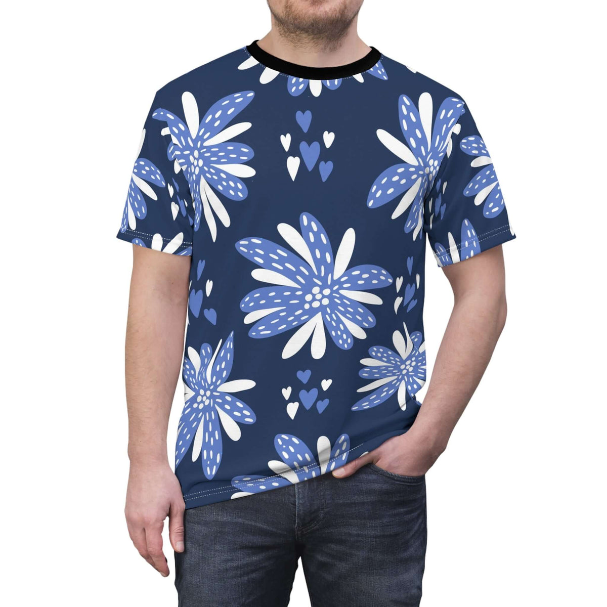 Unisex Cut & Sew Tee (AOP) - RC’nSONS